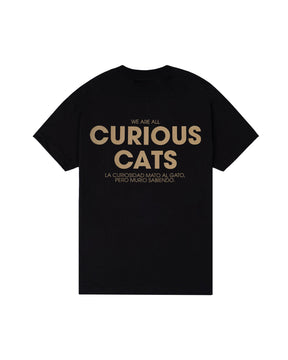 CAMISETA CUNNING CURIOSITY NEGRO