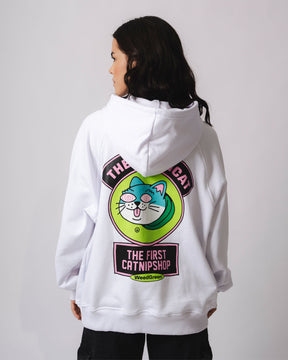 HOODIE WHISKER WACKINESS BLANCO