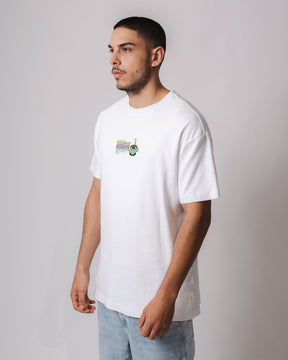 PURR-PRESSO PARADISE WHITE T-SHIRT