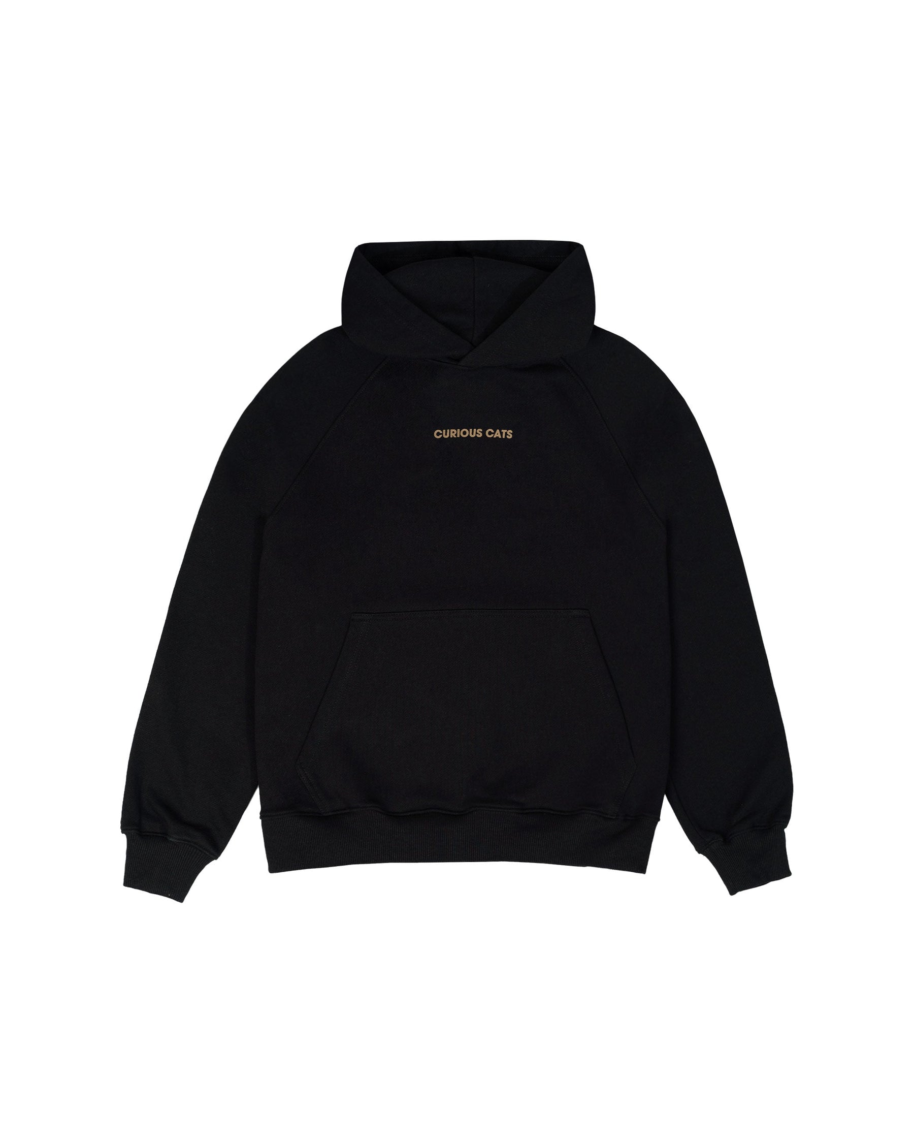 NOSY PAWS BLACK HOODIE