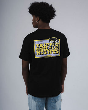 TRIPPIN BOOKS BLACK T-SHIRT