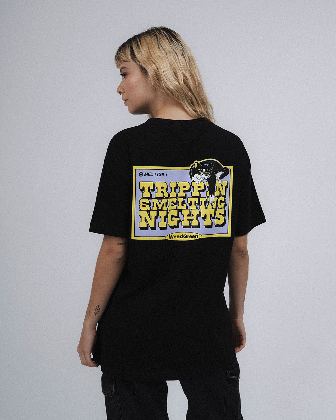 CAMISETA TRIPPIN BOOKS NEGRO