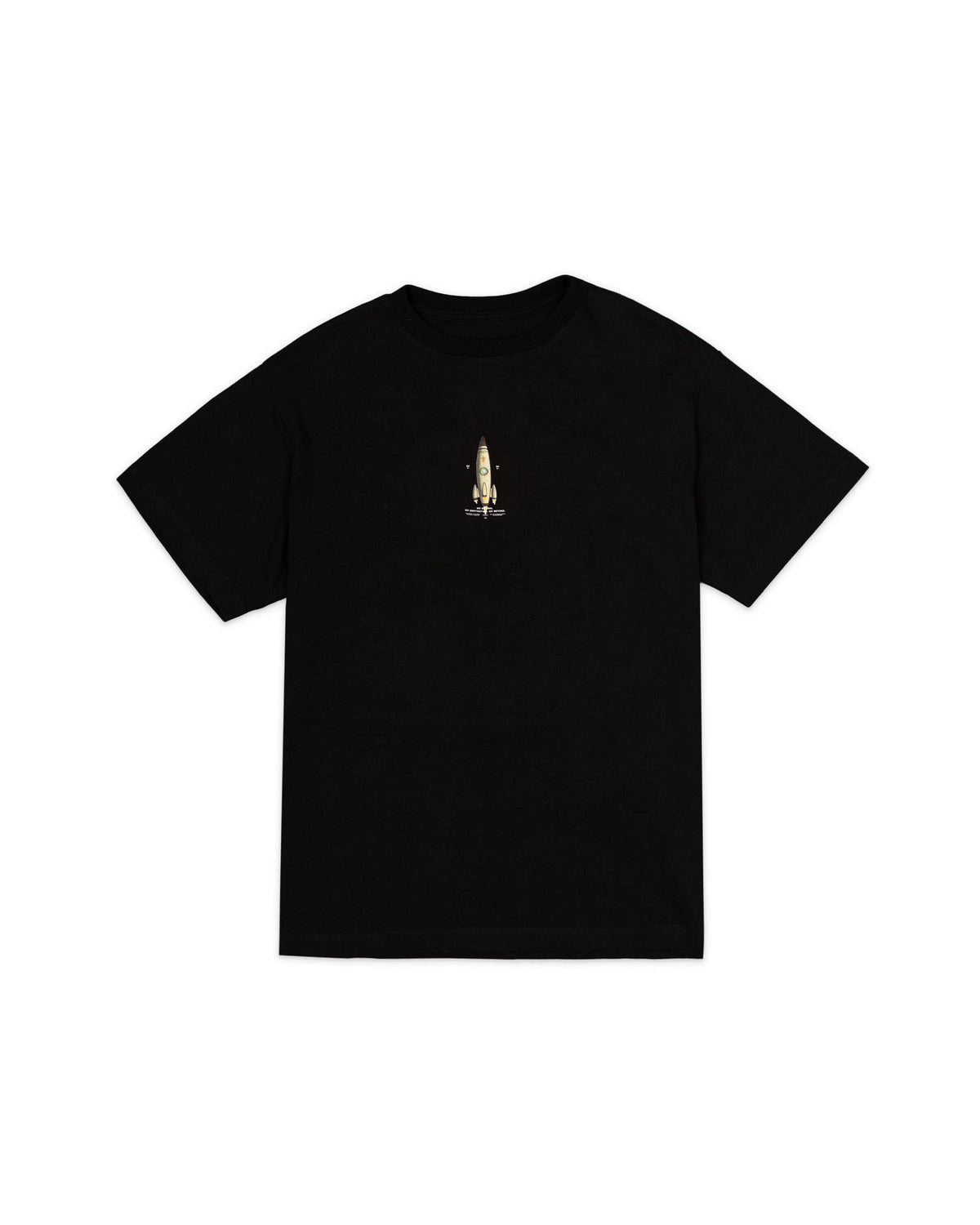 OVERSIZE STARHAZE EXPEDITION BLACK T-SHIRT