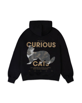 NOSY PAWS BLACK HOODIE