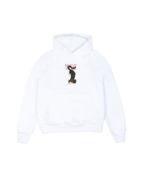 HOODIE WHISKER SAGA WHITE