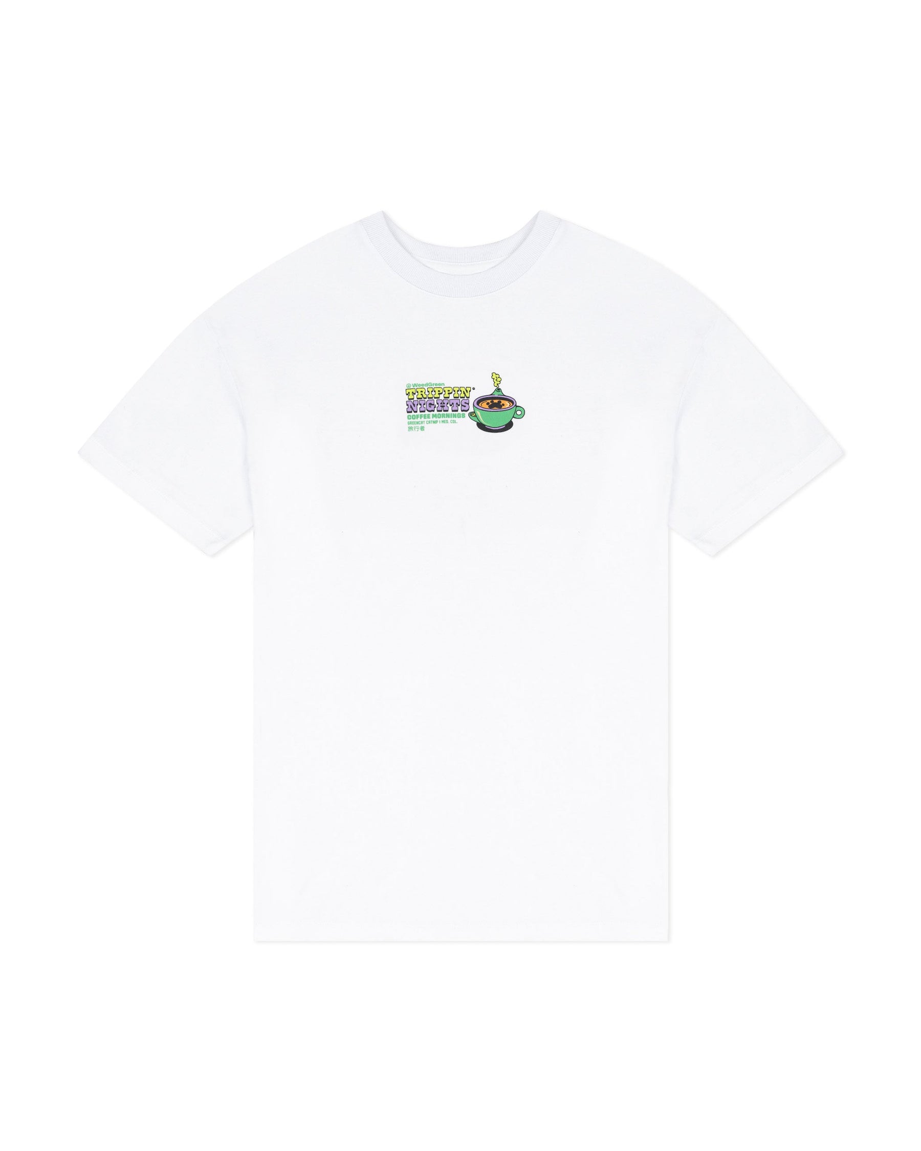 PURR-PRESSO PARADISE WHITE T-SHIRT