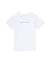 WOMEN'S SLIM T-SHIRT WATCHFUL WHISKERS WHITE