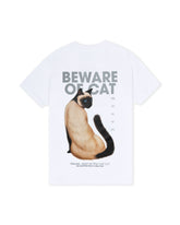 CAMISETA DOMESTIC CAT BLANCO