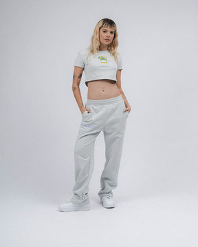 FLASHES OF LIFE GRAY STRAIGHT JOGGER