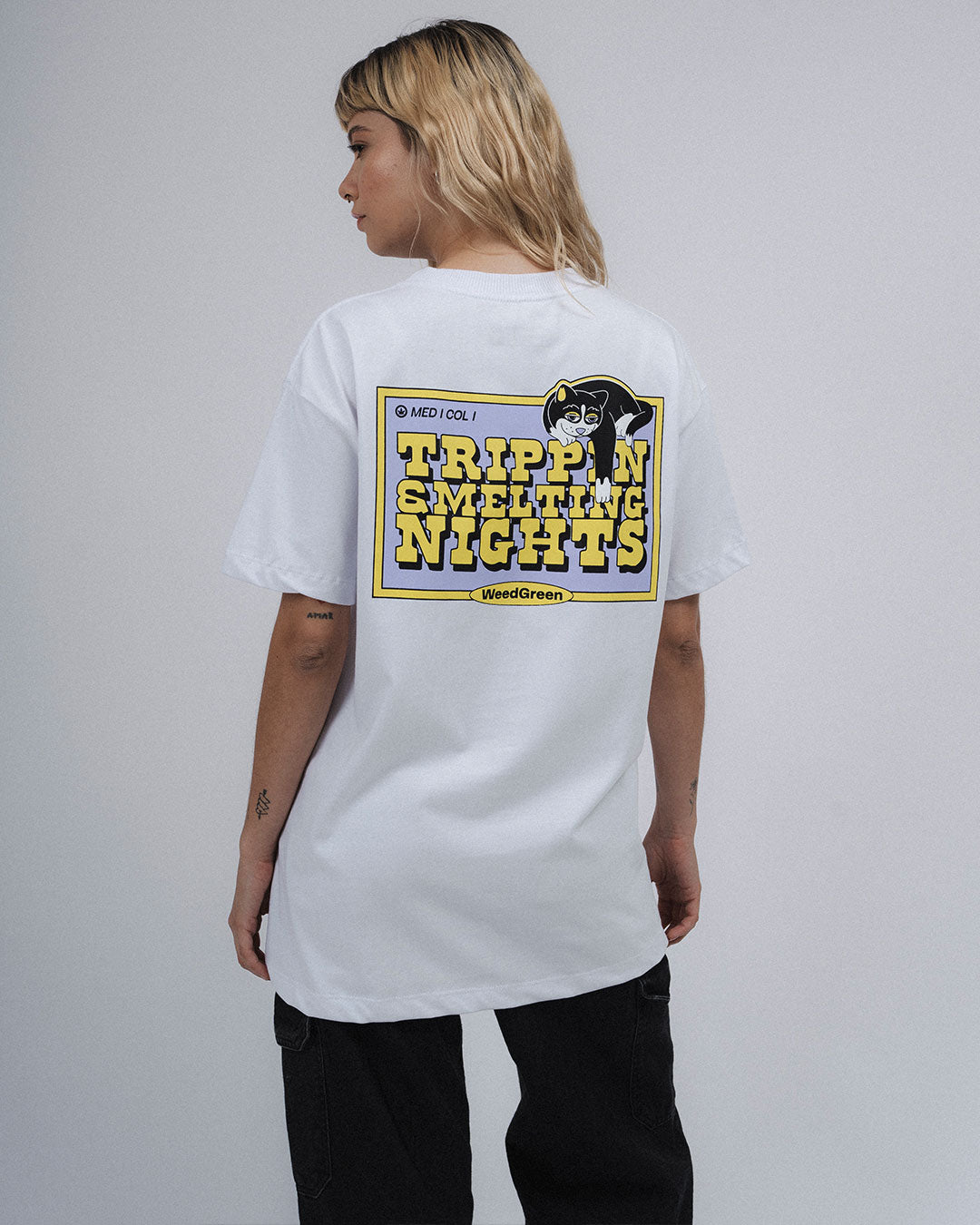 CAMISETA TRIPPIN BOOKS BLANCO