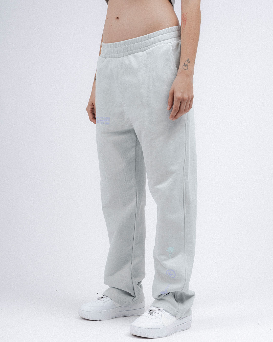 FLASHES OF LIFE GRAY STRAIGHT JOGGER