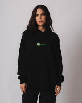 WHISKER WACKINESS BLACK HOODIE