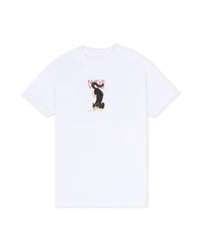 9 LIVES WHITE T-SHIRT