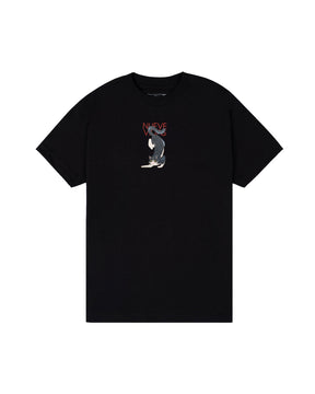 9 LIVES BLACK T-SHIRT