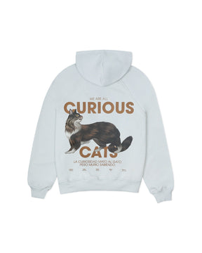 NOSY PAWS GRAY HOODIE