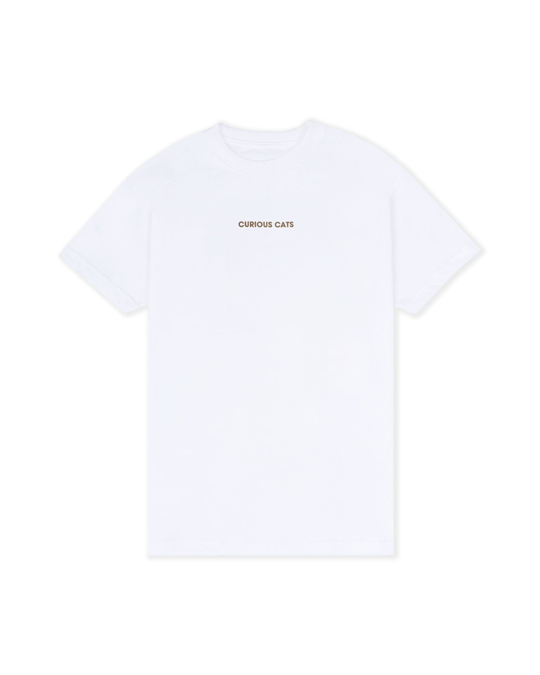 CUNNING CURIOSITY WHITE T-SHIRT