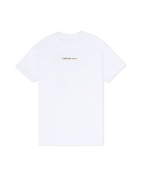 CUNNING CURIOSITY WHITE T-SHIRT