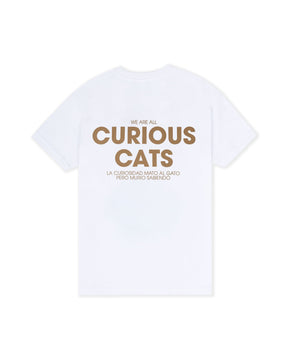 CUNNING CURIOSITY WHITE T-SHIRT