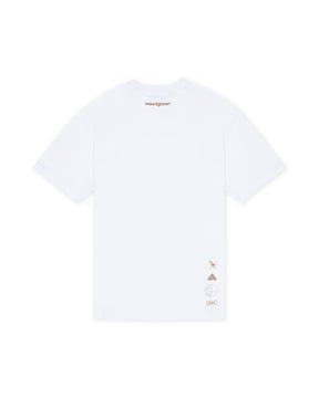 CAMISETA OVERSIZE WHITE FIRE OG BLANCO