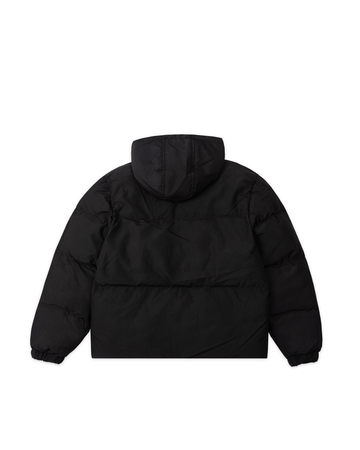 MATT BLACK PUFFER JACKET