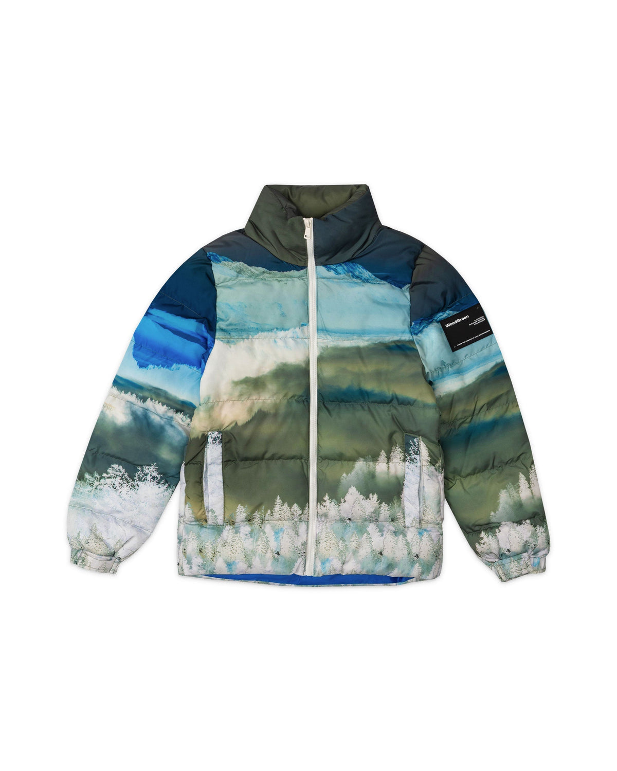 PRINTED PUFFER JACKET