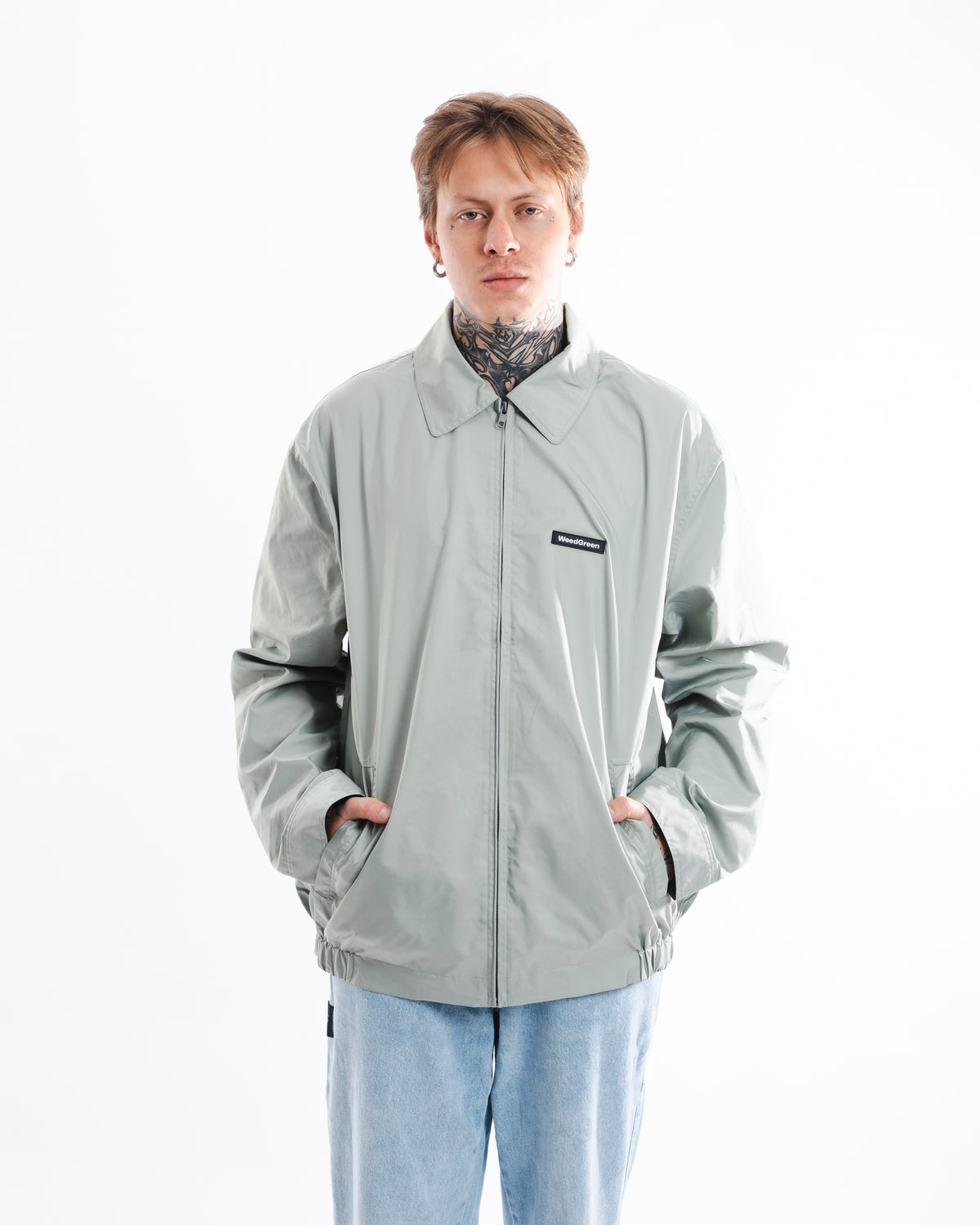 GRANDFATHER JACKET GRAY