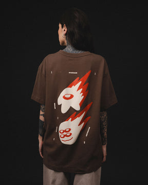 OVERSIZED LOST NOWHERE COFFEE T-SHIRT