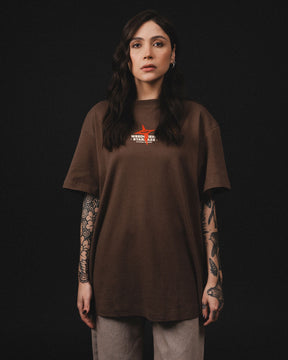 OVERSIZED LOST NOWHERE COFFEE T-SHIRT