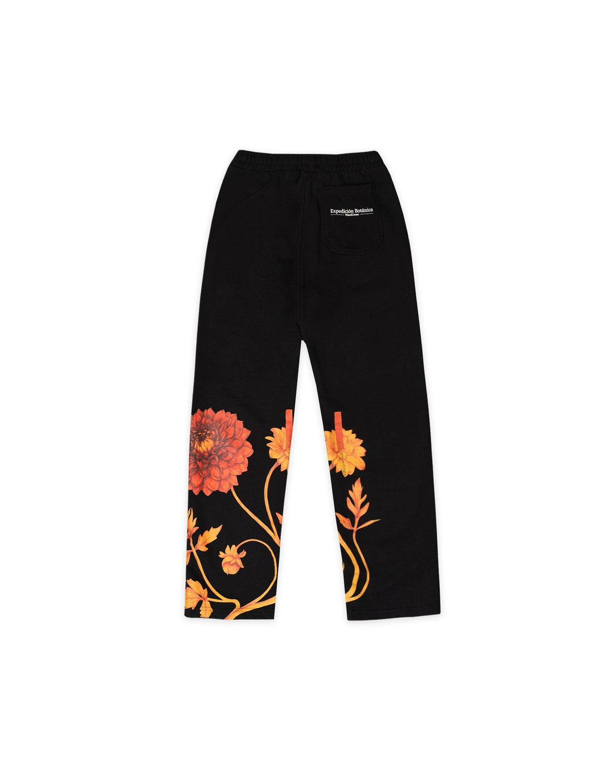 DAHLIA BLACK STRAIGHT JOGGER