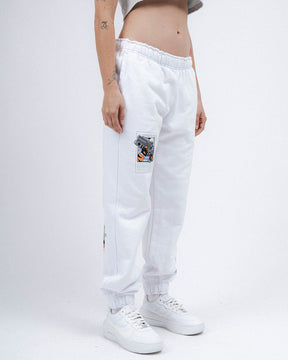 JOGGER  COSMIC CAT CLASHES  BLANCO