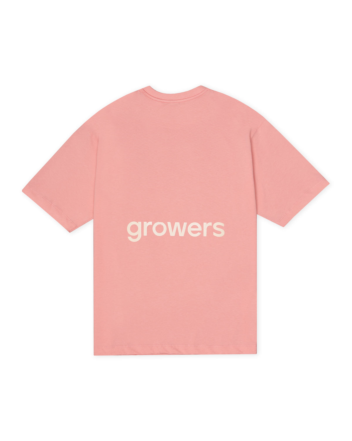 CAMISETA OVERSIZE GROWER BASICA SALMON