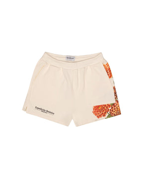 SHORT RECTO  FLOWERS HUESO