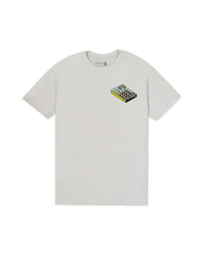 ALL CAPS MIX TAPE GRAY T-SHIRT