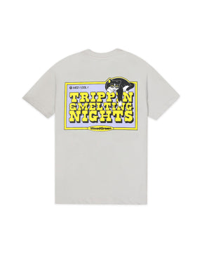 TRIPPIN BOOKS GRAY T-SHIRT