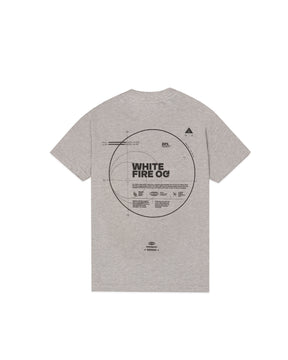 CAMISETA WHITE FIRE OG GRIS