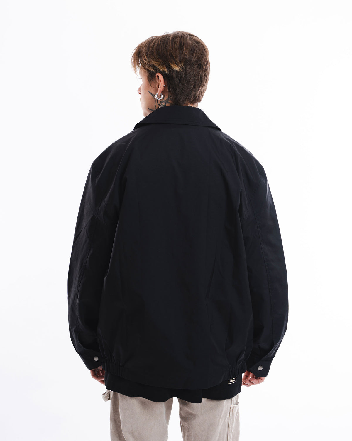 GRANDFATHER JACKET BLACK