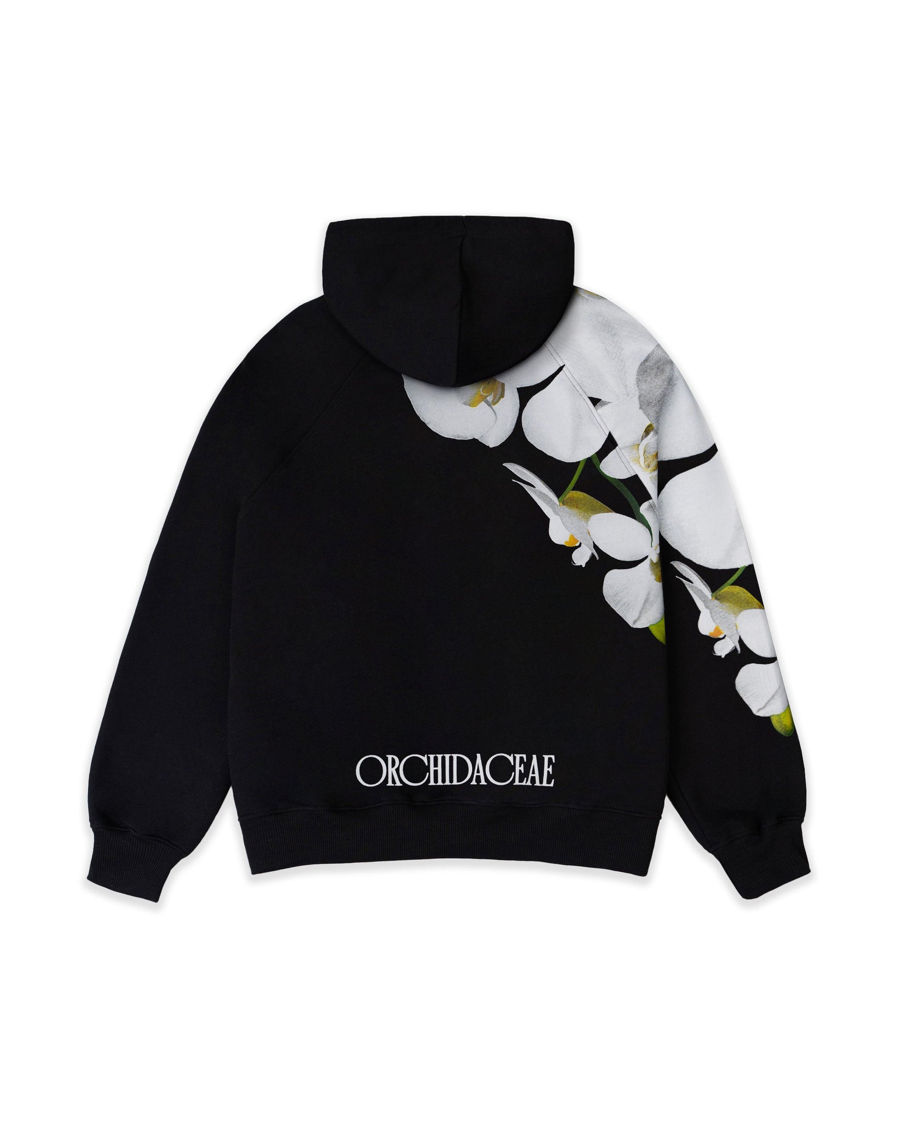 HOODIE WHITE SPLENDOR ORCHID NEGRO