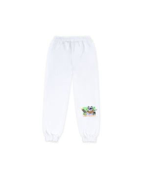 JOGGER  COSMIC CAT CLASHES  BLANCO