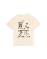 OVERSIZE STARHAZE HAS ARRIVED BONE T-SHIRT